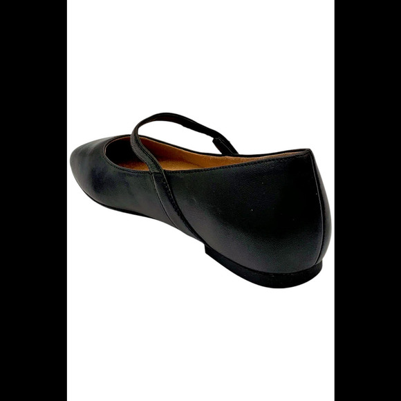 Vionic Women's Leather Mary Jane Flats Alameda Black - Narrow - Picture 3 of 3